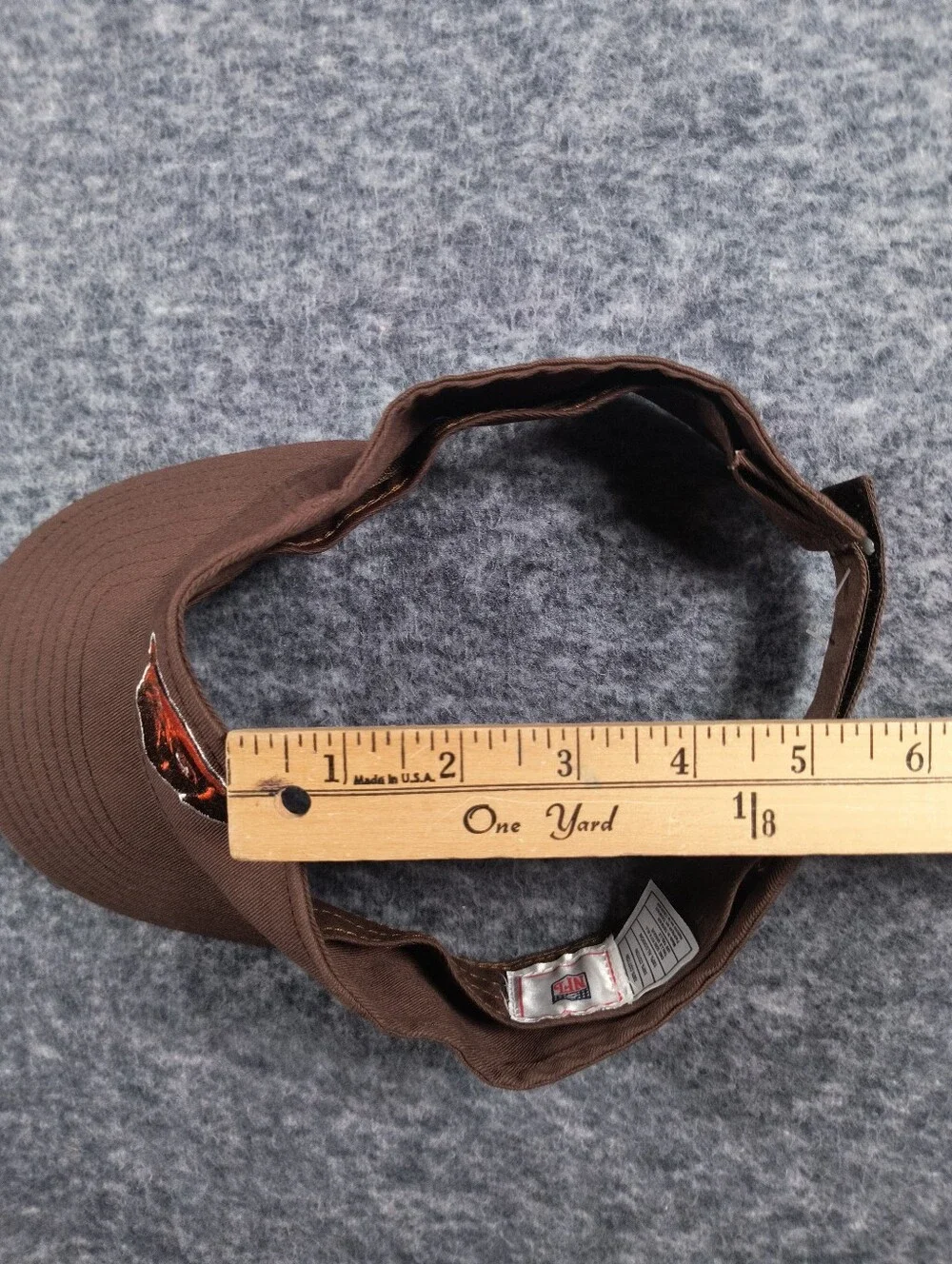 Cleveland Browns adjustable sun visor, adult OS